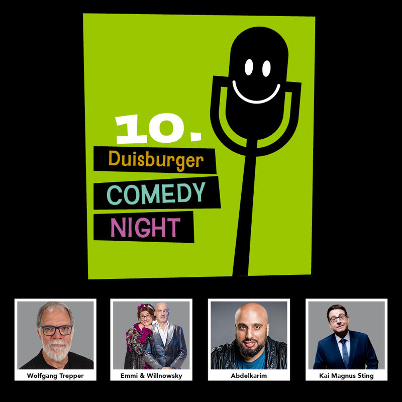 Eventbild für die 10. Duisburger Comedy Night im Theater am Marientor Duisburg