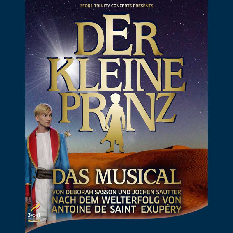 Plakatmotiv / Keyvisual Der kleine Prinz - Das Musical