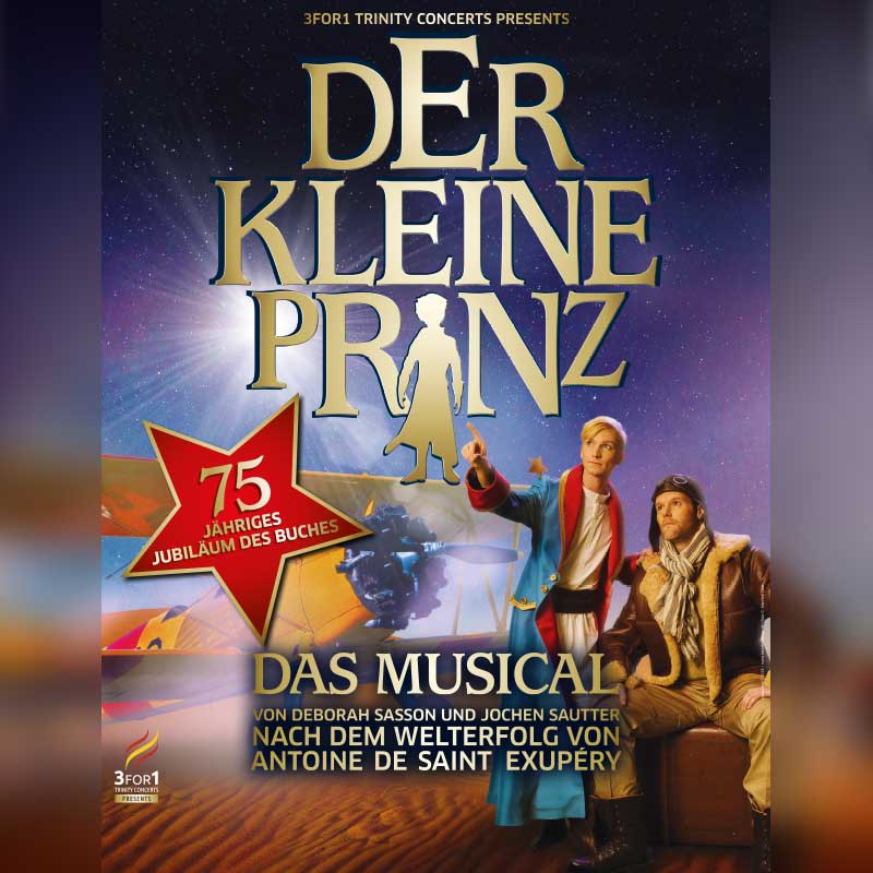 Plakatmotiv / Keyvisual Der kleine Prinz - Das Musical