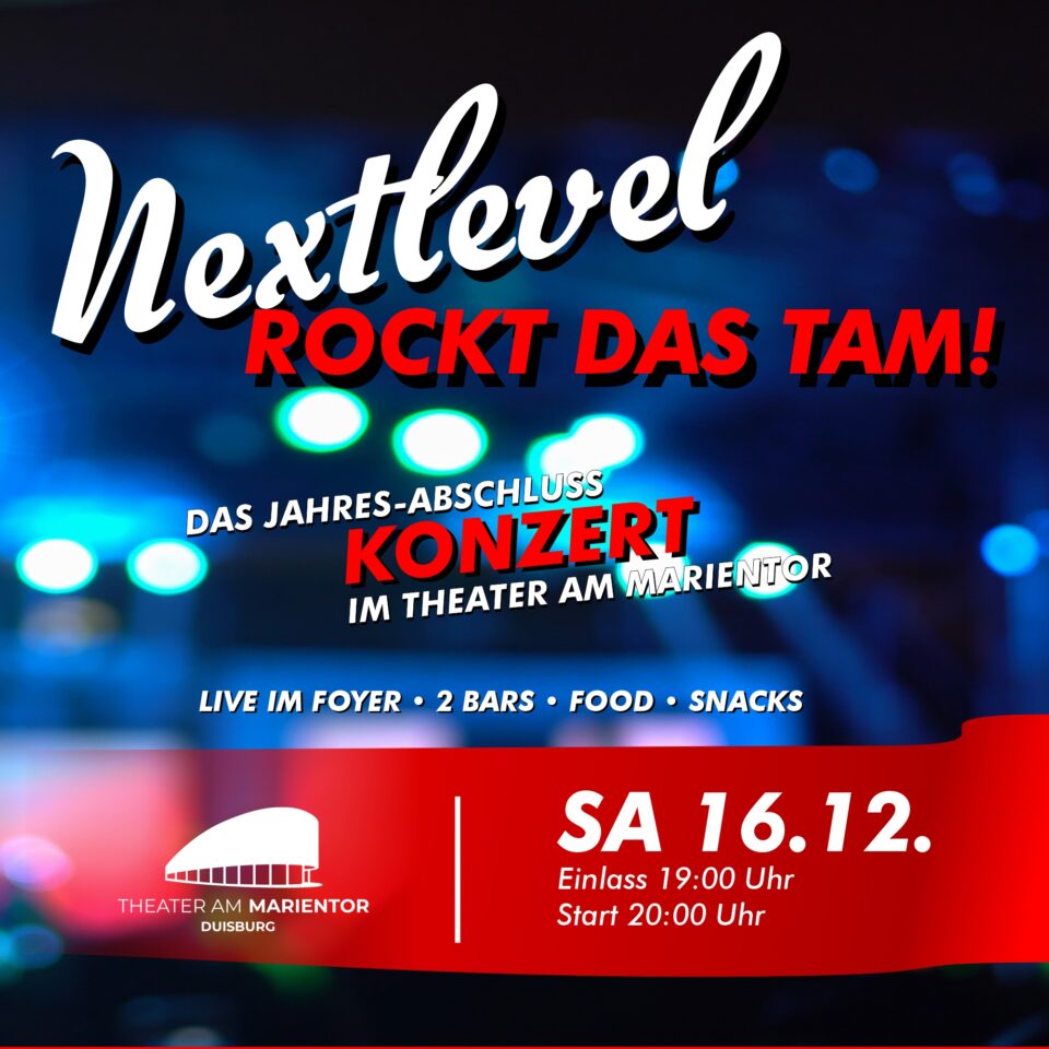 Nextlevel Rockband aus Duisburg rockt cdas Theater am Marientor