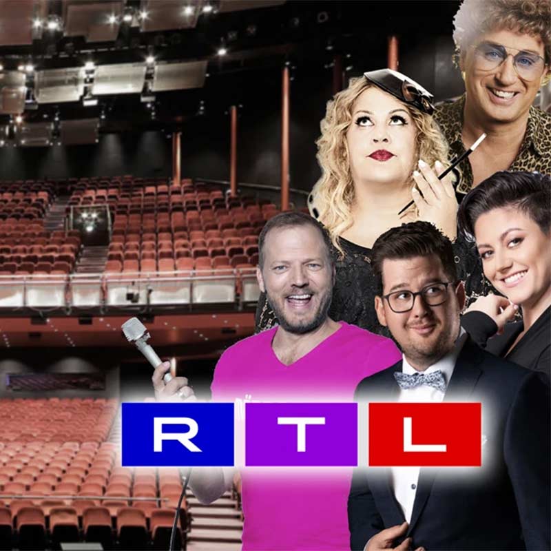 Motiv für TV Aufzeichnung 40 Jahre Comedy RTL