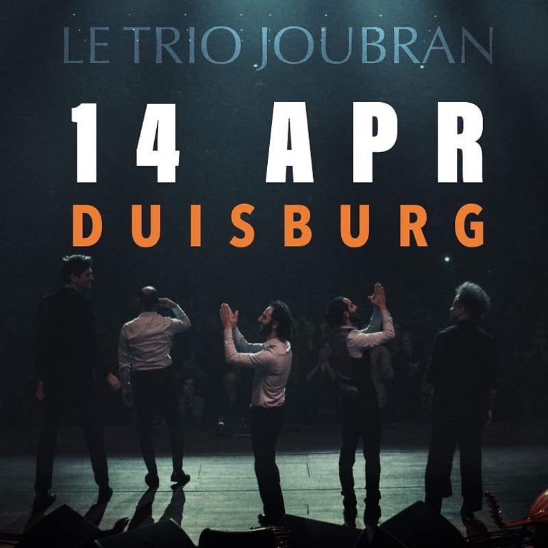 Plakatmotiv für Le Trio Joubran