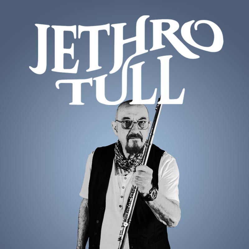 Keyvisual für Jethro Tull Konzert Duisburg Theater am Marientor