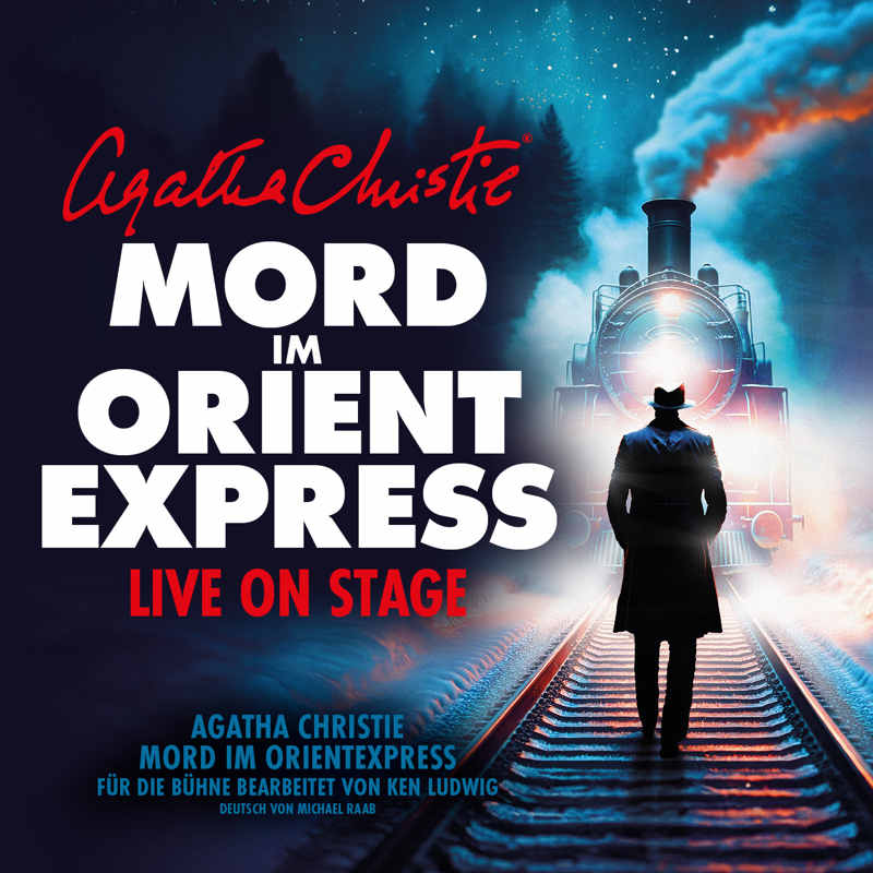 Keyvisual für Mord im Orientexpress Der Kult-Krimi von Agatha Christie - Live on Stage in Duisburg