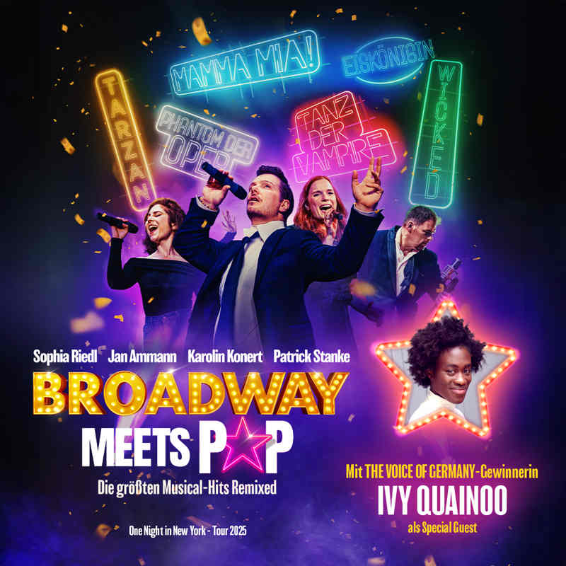 Eventbild Broadway meets Pop am 20.11.2025 im Theater am Marientor Duisburg