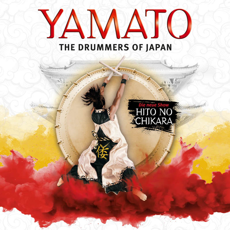 Keyvisual Yamato - The Drummers of Japan im Theater am Marientor Duisburg