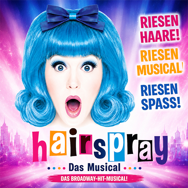 Eventbild für HAIRSPRAY - Das Musical 2027 im Theater am Marientor Duisburg.